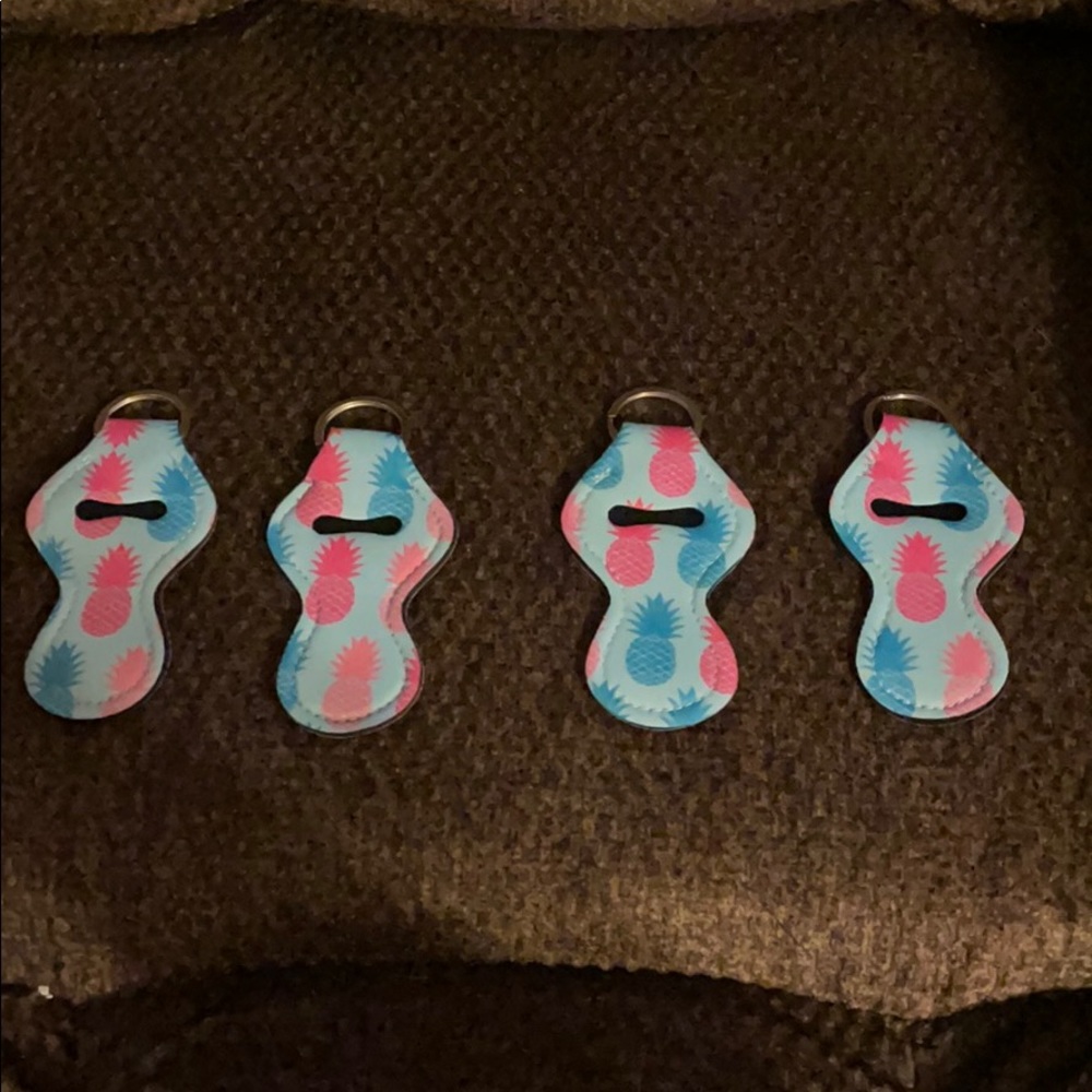 FREE W/$25 purchase Chapstick Holder - Pineapple